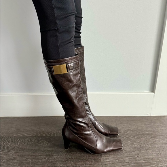 Franco Sarto Brown Boots - Picture 3 of 4